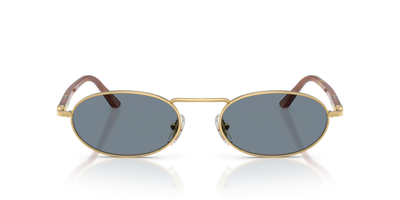 Persol PO1023S with Gold Frame and Blue Lenses - Image 2