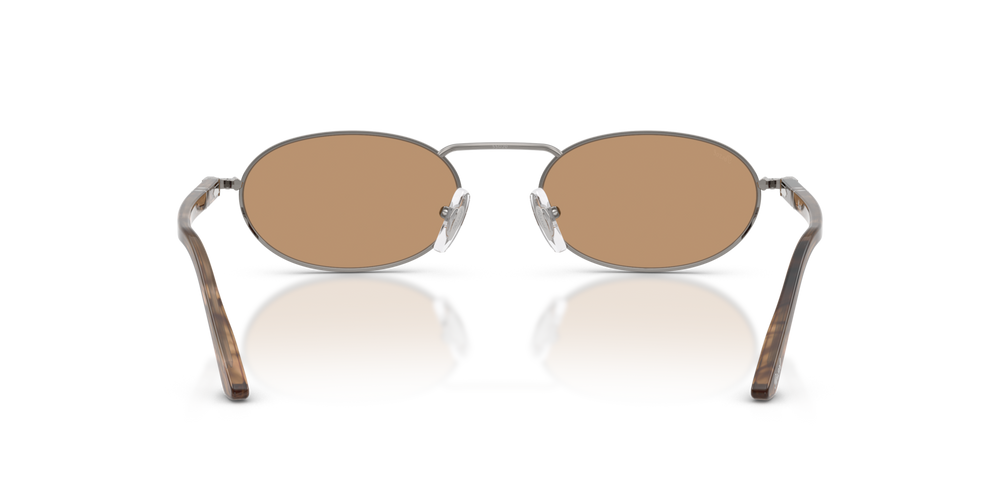 Persol PO1023S con Montatura Gunmetal e Lenti Marrone - Immagine 5