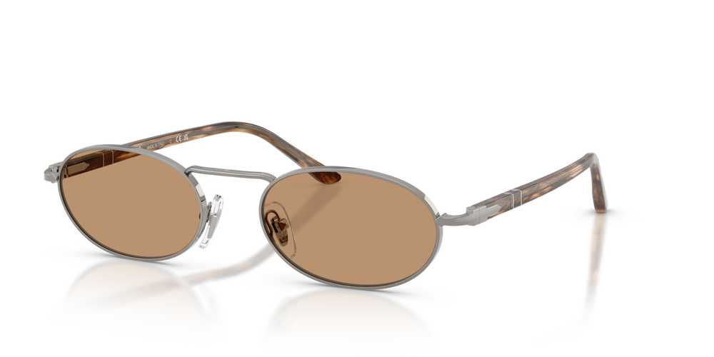Persol PO1023S with Gunmetal Frame and Brown Lenses - Image 1