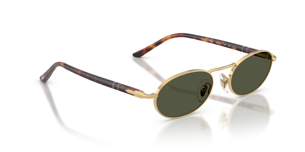 Persol PO1023S mit Gold Gestell und Grün Gläsern - Bild 3