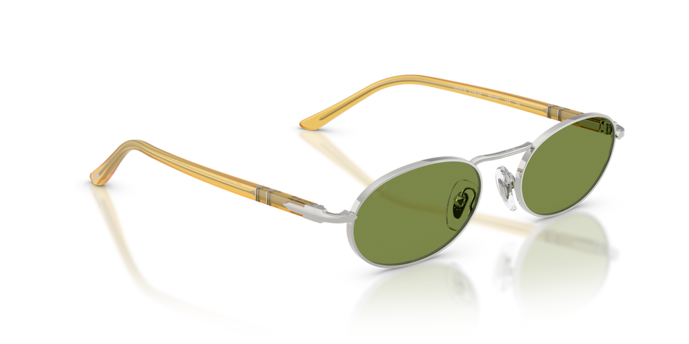 Persol PO1023S with Silver Frame and Green Lenses - Image 3