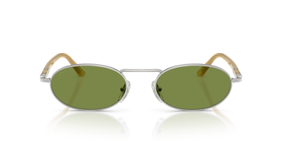 Persol PO1023S with Silver Frame and Green Lenses - Image 2