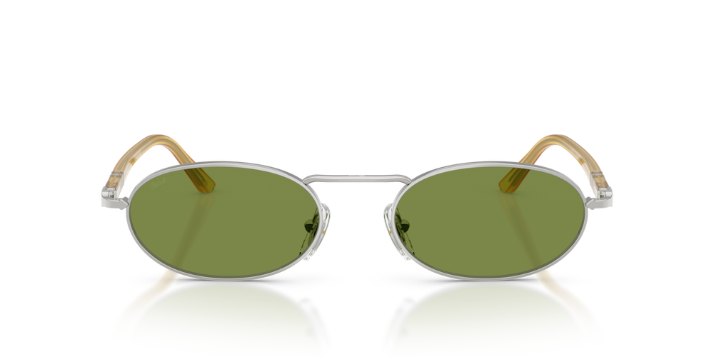 Persol PO1023S with Silver Frame and Green Lenses - Image 2