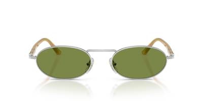 Persol PO1023S with Silver Frame and Green Lenses - Image 2