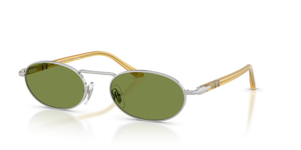 Persol PO1023S with Silver Frame and Green Lenses - Image 1