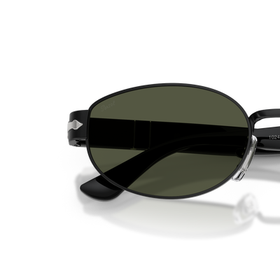 Persol PO1024S mit Schwarz Gestell und Grün Gläsern – Variantenbild