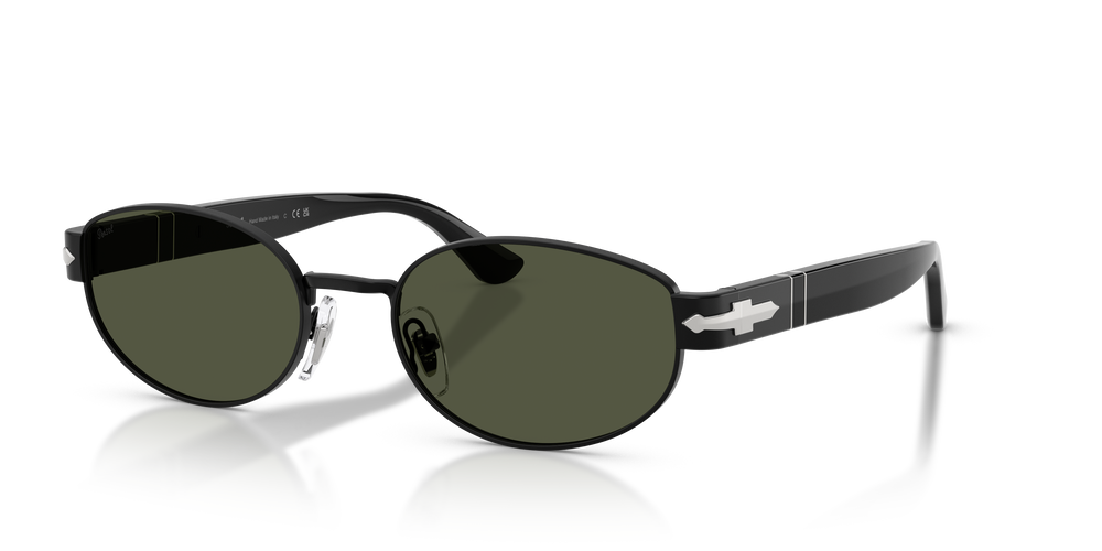 Persol PO1024S mit Schwarz Gestell und Grün Gläsern - Bild 1