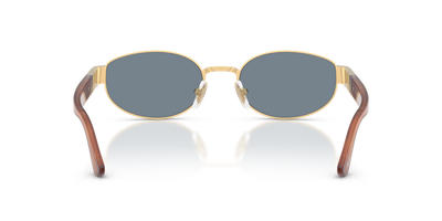 Persol PO1024S mit Gold Gestell und Blau Gläsern - Bild 5