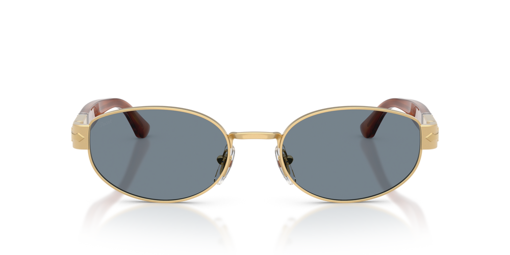 Persol PO1024S mit Gold Gestell und Blau Gläsern - Bild 2
