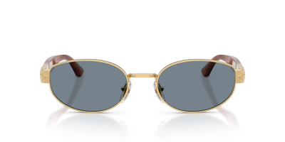 Persol PO1024S mit Gold Gestell und Blau Gläsern - Bild 2