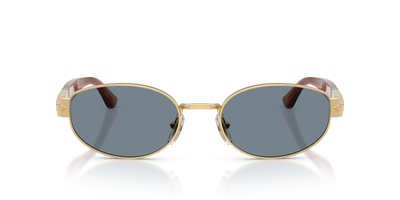Persol PO1024S mit Gold Gestell und Blau Gläsern - Bild 2