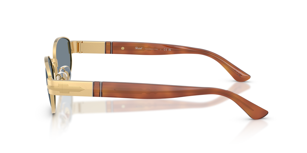 Persol PO1024S mit Gold Gestell und Blau Gläsern - Bild 4
