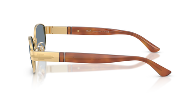 Persol PO1024S mit Gold Gestell und Blau Gläsern - Bild 4