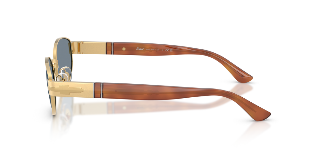 Persol PO1024S mit Gold Gestell und Blau Gläsern - Bild 4