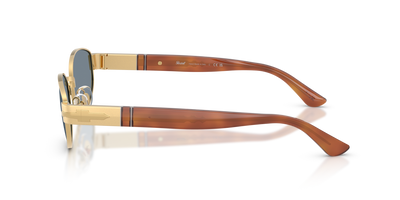 Persol PO1024S mit Gold Gestell und Blau Gläsern - Bild 4