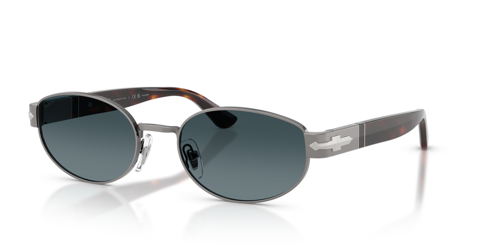 Persol PO1024S with Gunmetal Frame and Blue Lenses - Image 1