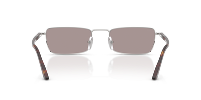 Persol PO1025S con Montatura Argento e Lenti Viola - Immagine 5