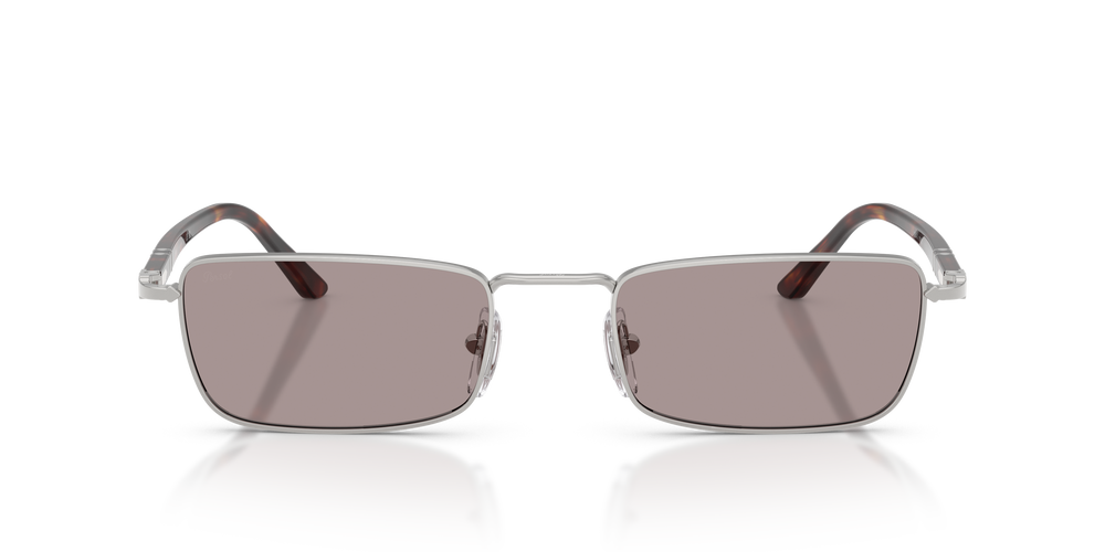 Persol PO1025S con Montatura Argento e Lenti Viola - Immagine 2