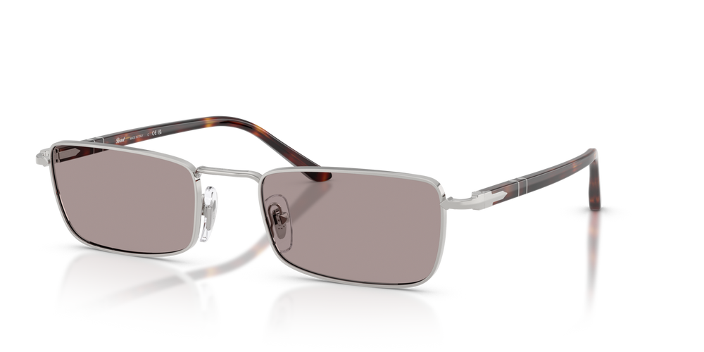 Persol PO1025S con Montatura Argento e Lenti Viola - Immagine 1