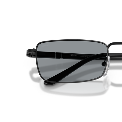 Persol PO1025S mit Schwarz Gestell und Grau Gläsern – Variantenbild