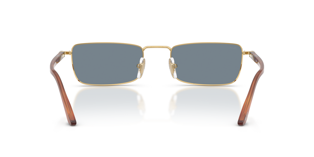 Persol PO1025S con Montatura Oro e Lenti Blu - Immagine 5