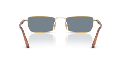 Persol PO1025S con Montatura Oro e Lenti Blu - Immagine 5