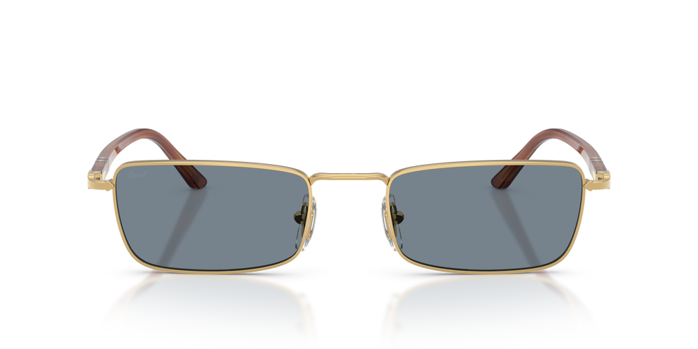 Persol PO1025S mit Gold Gestell und Blau Gläsern - Bild 2
