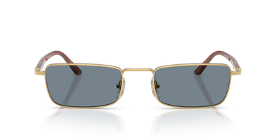 Persol PO1025S mit Gold Gestell und Blau Gläsern - Bild 2