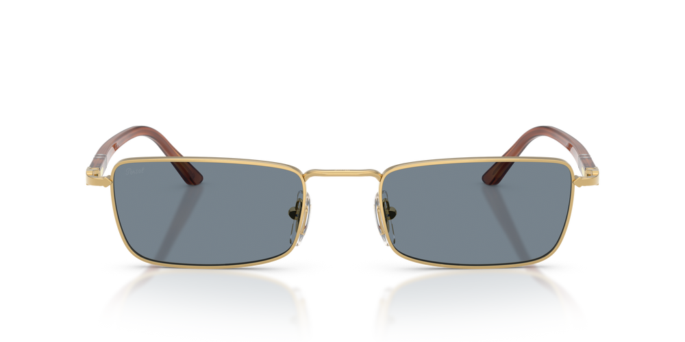 Persol PO1025S con Montatura Oro e Lenti Blu - Immagine 2