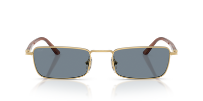 Persol PO1025S con Montatura Oro e Lenti Blu - Immagine 2