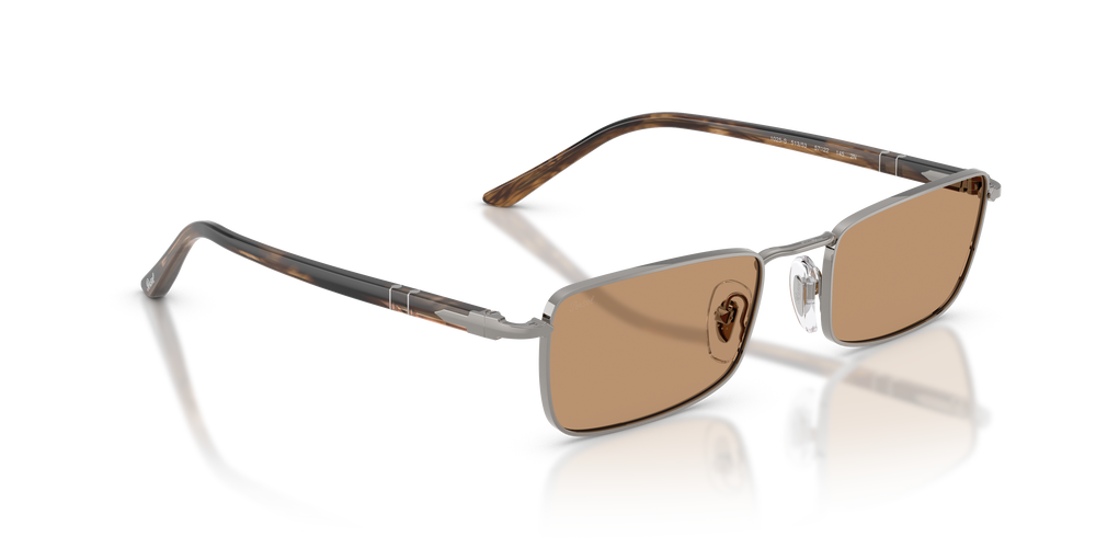 Persol PO1025S mit Gunmetal Gestell und Braun Gläsern - Bild 3