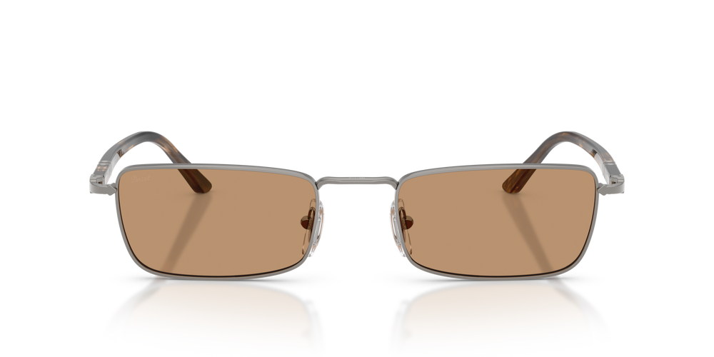 Persol PO1025S mit Gunmetal Gestell und Braun Gläsern - Bild 2