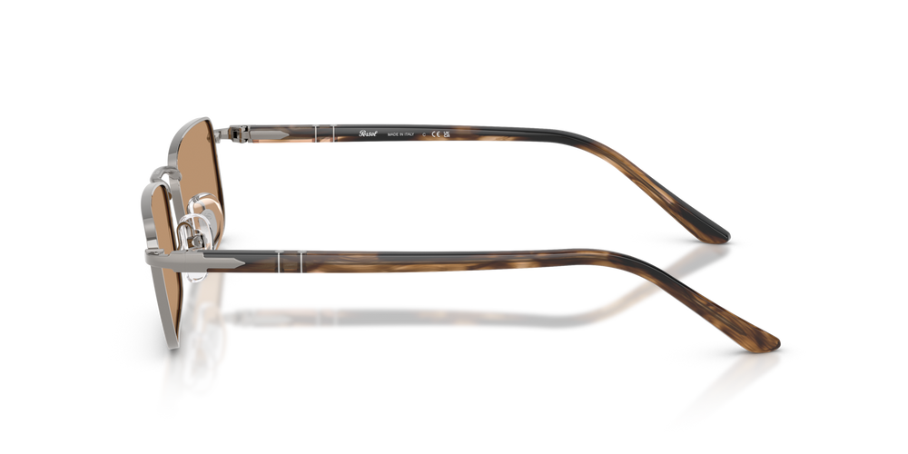 Persol PO1025S mit Gunmetal Gestell und Braun Gläsern - Bild 4