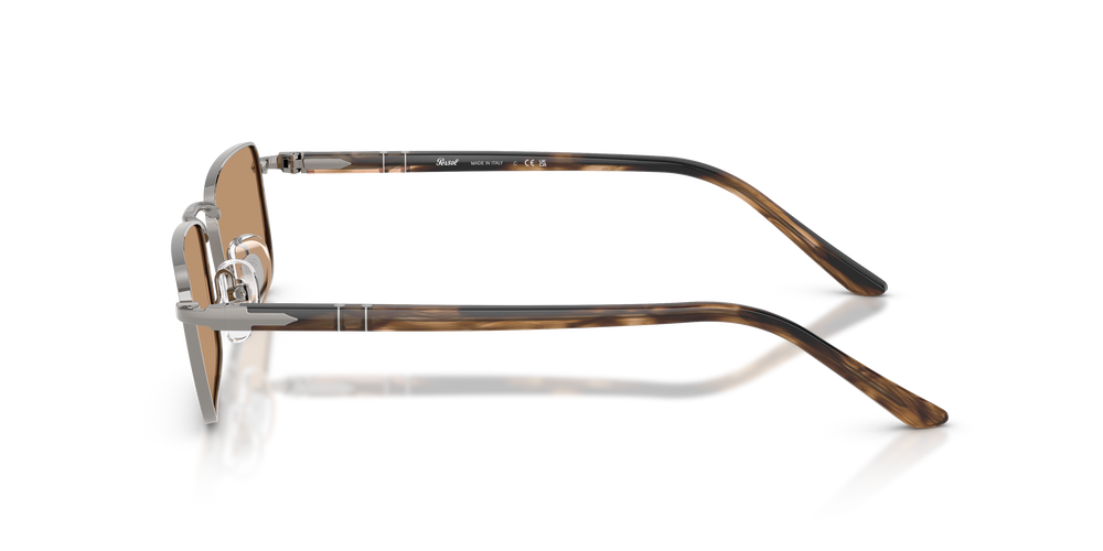 Persol PO1025S mit Gunmetal Gestell und Braun Gläsern - Bild 4
