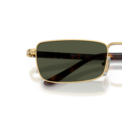 Persol PO1025S avec Monture Or et Verres Vert – Image variante