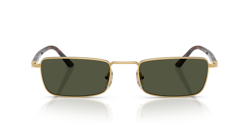 Persol PO1025S with Gold Frame and Green Lenses - Image 2