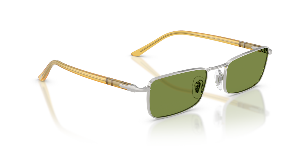 Persol PO1025S con Montatura Argento e Lenti Verde - Immagine 3