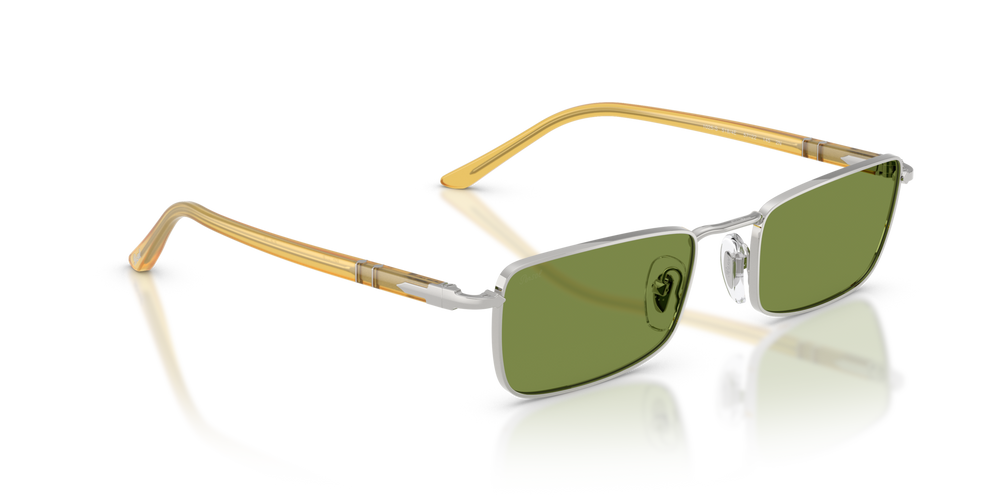 Persol PO1025S with Silver Frame and Green Lenses - Image 3