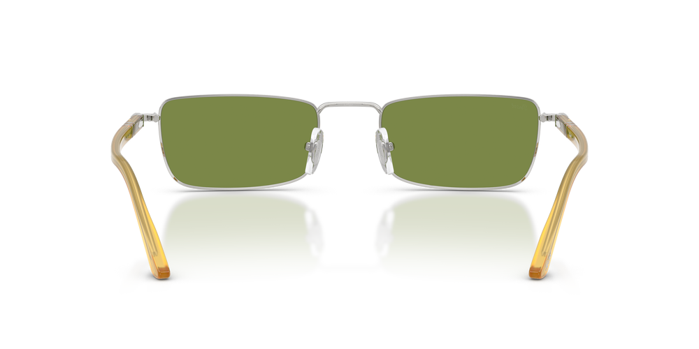 Persol PO1025S con Montatura Argento e Lenti Verde - Immagine 5