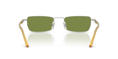 Persol PO1025S con Montatura Argento e Lenti Verde - Immagine 5