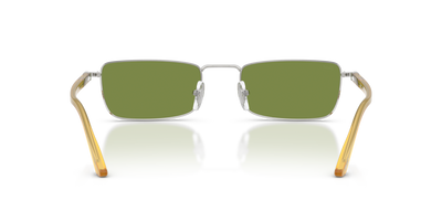 Persol PO1025S with Silver Frame and Green Lenses - Image 5