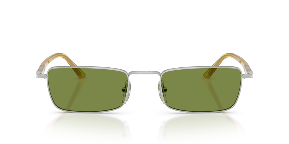 Persol PO1025S con Montatura Argento e Lenti Verde - Immagine 2