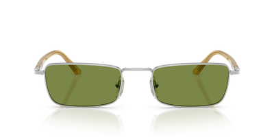 Persol PO1025S con Montatura Argento e Lenti Verde - Immagine 2
