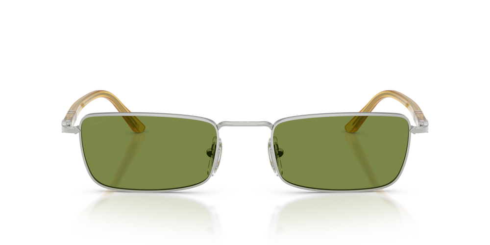 Persol PO1025S with Silver Frame and Green Lenses - Image 2