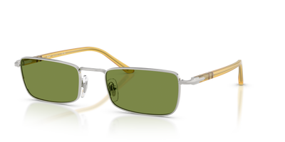 Persol PO1025S con Montatura Argento e Lenti Verde - Immagine 1