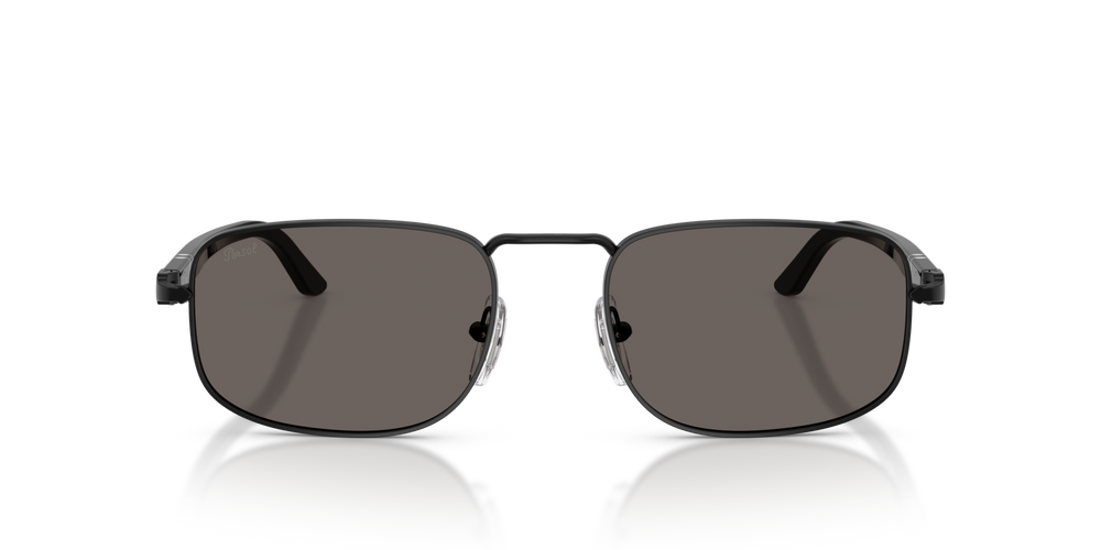 Persol PO1027S mit Schwarz halbglänzend Gestell und Grau Gläsern - Bild 2
