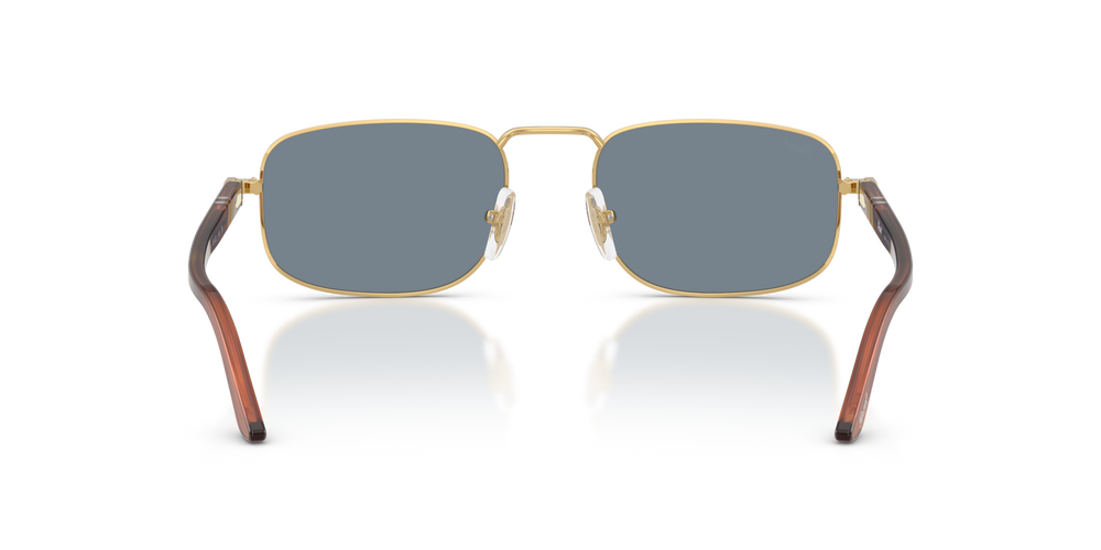Persol PO1027S with Gold Frame and Blue Lenses - Image 5