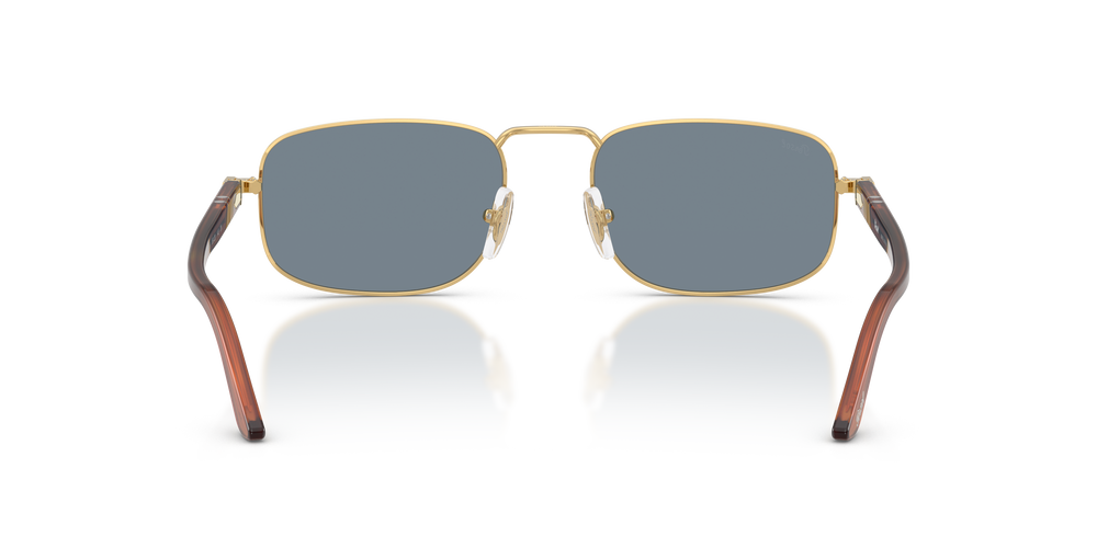 Persol PO1027S con Montatura Oro e Lenti Blu - Immagine 5