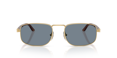 Persol PO1027S con Montatura Oro e Lenti Blu - Immagine 2