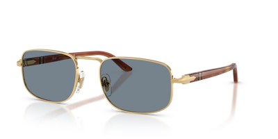 Persol PO1027S con Montatura Oro e Lenti Blu - Immagine 1